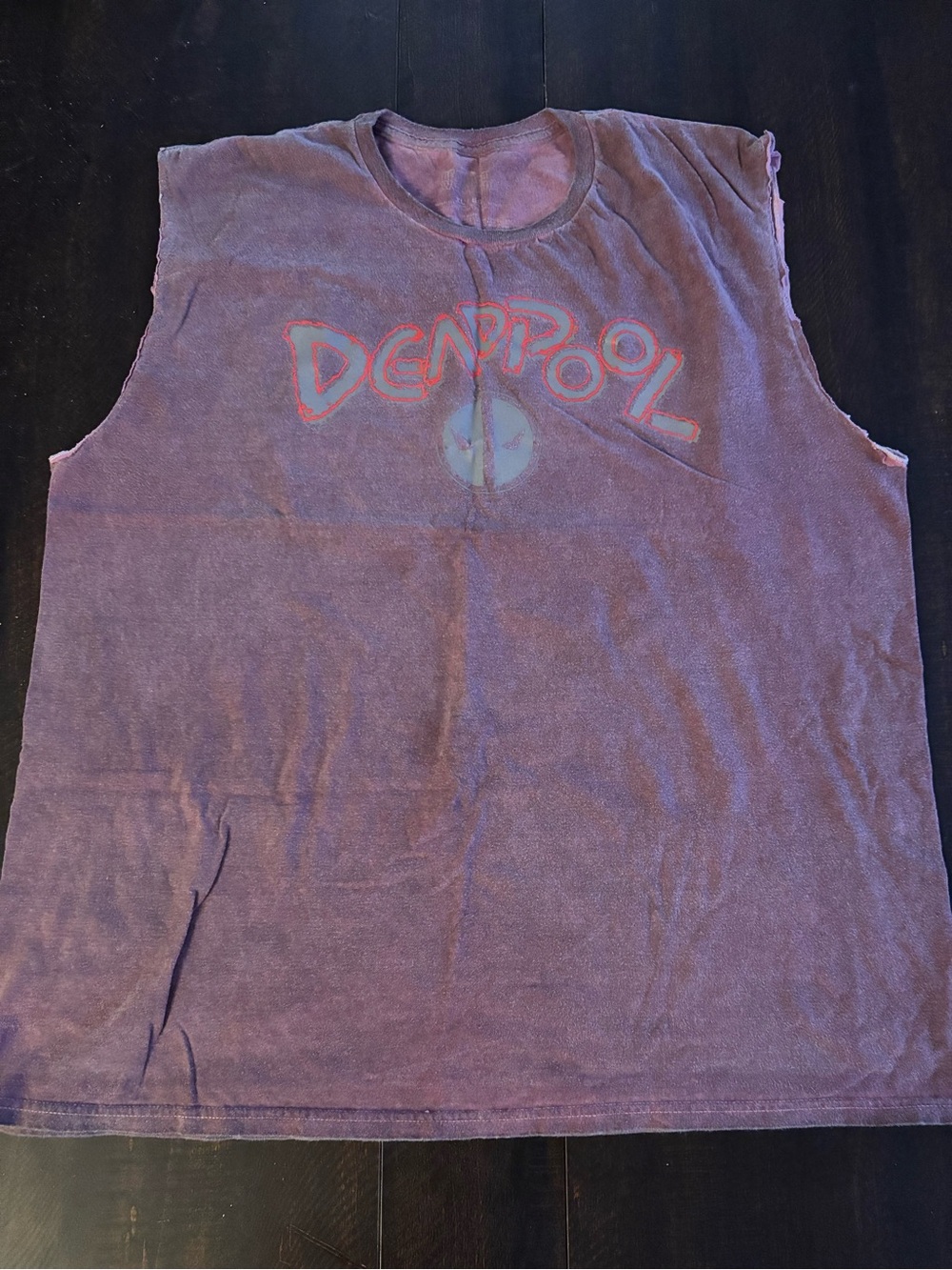 Marvel Purple Deadpool & Wolverine Graphic Tank Top